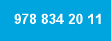 978 834 20 11 978 834 20 11